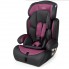 Автокресло детское, Bambi M 3546 Pink Gray, автокресло и бустер 2 в 1, вес ребенка 9-36 кг (группа 1-2-3)