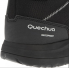 Зимние высокие утеплённые мужские ботинки QUECHUA 100 HIGH WARM  39/25.5 см Black