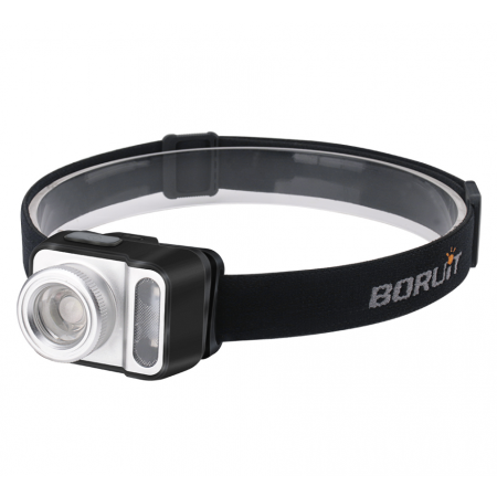 Cветодиодный налобный фонарь BORUiT B36 XP-G2 + 2*3030 красный свет 5-Режимов фокусировки Головной фонарь для охоты, кемпинга, рыбалки