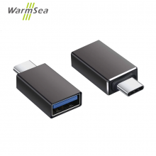 Переходник Usb type C адаптер WarmSea 3 к USB 3,0 OTG конвертер алюминиевый Переходник Usb type C адаптер WarmSea 3 к USB 3,0 OTG конвертер алюминиевый
