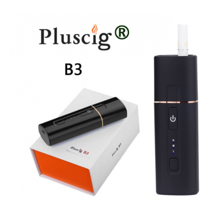 Комплект для нагрева табака SMY Pluscig B3 1300 мА/ч (Совместимость с технологией iQOS stick) black