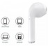 Наушник беспроводный HBQ I7s tws блютуз Bluetooth белый
