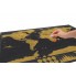 Скретч карта мира Deluxe World Travel Map  в тубусе черная  82,5 x 59,4 см
