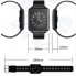 Смарт-часы фитнес-браслет Mocrux Q8 Smartwatch IP67