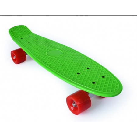 Скейтборд Пенни борд скейт Profi Action Penny Board 57см-15см зелёный