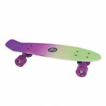 Скейтборд Пенни борд скейт Profi Action Penny Board 57см-15см фиолетово салатовый Скейтборд Пенни борд скейт Profi Action Penny Board 57см-15см фиолетово салатовый