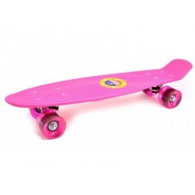 Скейтборд Пенни борд скейт Profi Action Penny Board 57см-15см розовый2 Скейтборд Пенни борд скейт Profi Action Penny Board 57см-15см розовый2