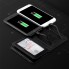 Портмоне бумажник-Power Bank мужской ZHUSE PB-011B с функцией подзарядки смартфона 4000 mAh Lightning/micro USB кожа PU черный