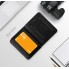 Портмоне бумажник-Power Bank мужской ZHUSE PB-011B с функцией подзарядки смартфона 4000 mAh Lightning/micro USB кожа PU черный