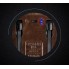 Портмоне бумажник-Power Bank мужской ZHUSE PB-018 с функцией подзарядки смартфона 4000 mAh Lightning/micro USB кожа PU коричневый