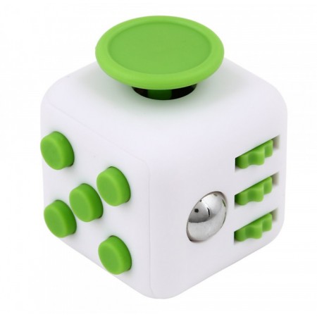 Игрушка Антистресс Fidget Cube  White-Green
