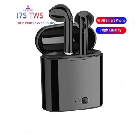 Наушники беспроводные HBQ I7s tws блютуз Bluetooth Black