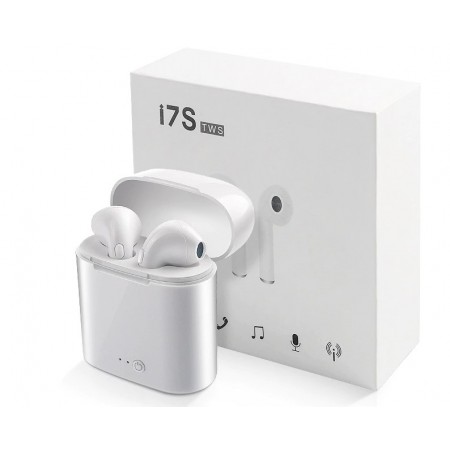 Наушники беспроводные HBQ I7s tws блютуз Bluetooth White