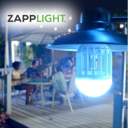 Светодиодная лампа приманка для насекомых (уничтожитель насекомых) Zapp Light