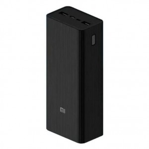 УМБ Павербанк, внешний аккумулятор Xiaomi Redmi Power Bank 30000mAh 2xUSB QC3.0 18W Black (PB3018ZM)
