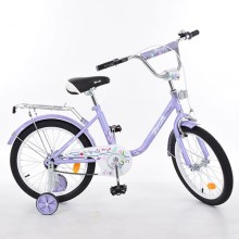 Детский велосипед Profi flower18 Фиолетовый Детский велосипед Profi flower18 Фиолетовый