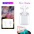 Беспроводные Bluetooth наушники HBQ i20 TWS 3D Stereo NEW 2019 белые с функцией беспроводной зарядки