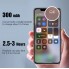 Беспроводные Bluetooth наушники HBQ i20 TWS 3D Stereo NEW 2019 белые с функцией беспроводной зарядки