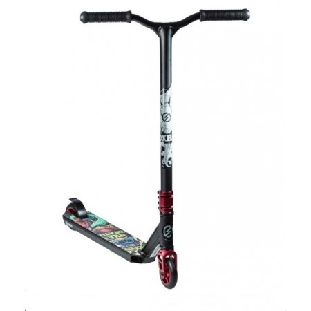Самокат трюковый Oxelo MF 1.8 Plus Black&Red для фристайла