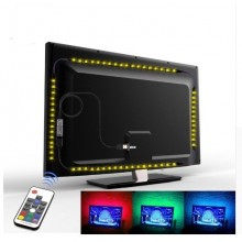 USB гибкая Светодиодная RGB 5050 LED лента DC5V фонового освещения ТВ . USB гибкая Светодиодная RGB 5050 LED лента DC5V фонового освещения ТВ .