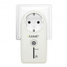Умная Wi-Fi розетка EDUP Wall Socket Remote Style Controlled Via Internet LAN Control iOS Android Support