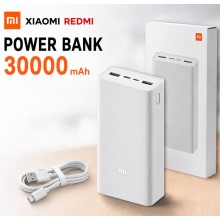 УМБ Павербанк 30000mAh, внешний аккумулятор Xiaomi Redmi Power Bank 2xUSB QC3.0 18W White (PB3018ZM) УМБ Павербанк 30000mAh, внешний аккумулятор Xiaomi Redmi Power Bank 2xUSB QC3.0 18W White (PB3018ZM)